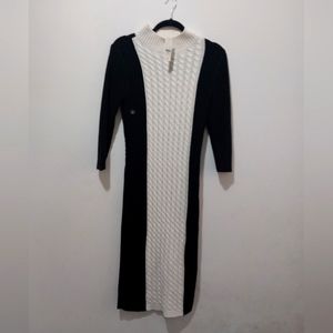 New York & Company Sweater Dress medium size